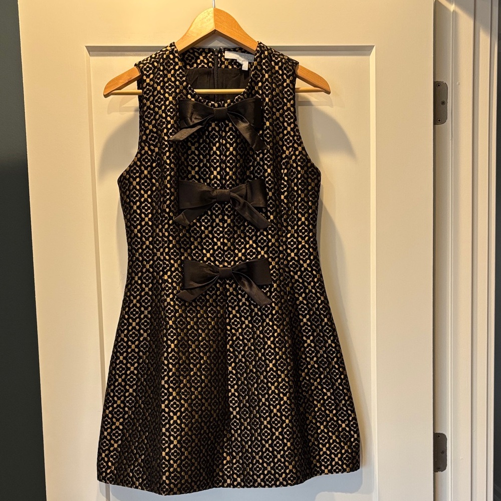 Hill House The Blythe Bow Dress- size medium